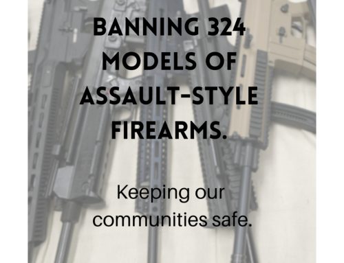 324 makes and models of assault-style firearms are now prohibited in Canada